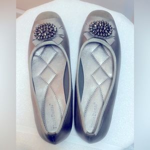Pierre Dumas Moni Bead Ballet Flat Shoes